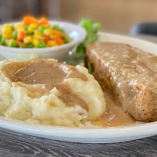 Homemade Meatloaf Dinner