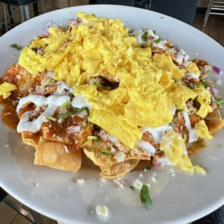 Chilaquiles - Red Sauce