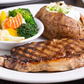 Rib-eye Steak Dinner