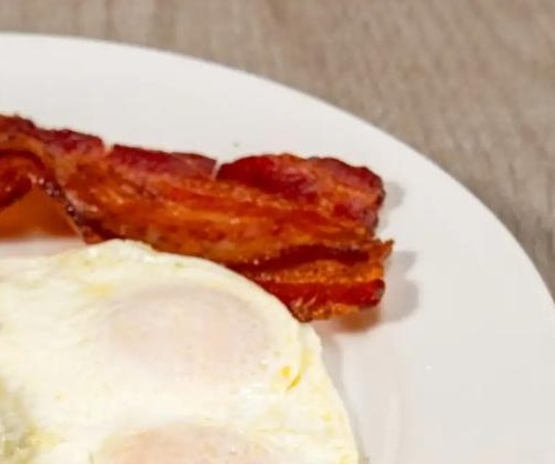 Bacon and eggs